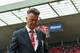 SUNDERLAND, ENGLAND - AUGUST 24: Manager Louis van Gaal of Manchester United walks to his seat prior to the Barclays Premier League match between Sunderland and Manchester United at Stadium of Light on August 24, 2014 in Sunderland, England. (Photo by M