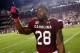 COLUMBIA, SC - OCTOBER 05: Mike Davis #28 of the South Carolina Gamecocks celebrates after defeating the Kentucky Wildcats at Williams-Brice Stadium on October 5, 2013 in Columbia, South Carolina. (Photo by Streeter Lecka/Getty Images)