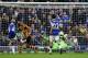 LIVERPOOL, ENGLAND - OCTOBER 19: Arouna Kone of Everton misses a close range shot during the Barclays Premier League match between Everton and Hull City at Goodison Park on October 19, 2013 in Liverpool, England. (Photo by Clive Brunskill/Getty Images)