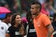VILLAR PEROSA, ITALY - AUGUST 20: Arturo Vidal of Juventus FC attends during the pre-season friendly match between Juventus A and Juventus B on August 20, 2014 in Villar Perosa, Italy. (Photo by Valerio Pennicino/Getty Images)
