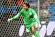 SALVADOR, BRAZIL - JULY 05: Goalkeeper Tim Krul of the Netherlands celebrates after making a save on a penalty kick by Michael Umana of Costa Rica (not pictured) to defeat Costa Rica in a shootout in the 2014 FIFA World Cup Brazil Quarter Final match be