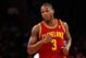 Jan 30, 2014; New York, NY, USA; Cleveland Cavaliers shooting guard Dion Waiters (3) during the fourth quarter against the New York Knicks at Madison Square Garden. New York Knicks won 117-86. Mandatory Credit: Anthony Gruppuso-USA TODAY Sports