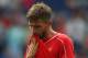 PRESTON, LANCASHIRE - JULY 19: Fabio Borini of Liverpool looks on during the pre season friendly match between Preston North End and Liverpool at Deepdale on July 19, 2014 in Preston, Lancashire. (Photo by Michael Regan/Getty Images)