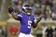 MINNEAPOLIS, MN - AUGUST 16: Teddy Bridgewater #5 of the Minnesota Vikings passes the ball against the Arizona Cardinals during the fourth quarter of the preseason game on August 16, 2014 at TCF Bank Stadium in Minneapolis, Minnesota. The Vikings defeated