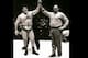Bruno Sammartino wears an early version of the WWE title.