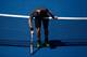 NEW YORK, NY - AUGUST 25: Andy Murray of Great Britain reacts against Robin Haase of the Netherlands during his men's singles first round match on Day One of the 2014 US Open at the USTA Billie Jean King National Tennis Center on August 25, 2014 in the