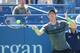 Aug 25, 2014; New York, NY, USA; Andy Murray (GBR) returns a shot to Robin Hasse (NED) on Armstrong Stadium on day one of the 2014 U.S. Open tennis tournament at USTA Billie Jean King National Tennis Center. Mandatory Credit: Anthony Gruppuso-USA TODAY S