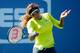 NEW YORK, NY - AUGUST 24: Serena Williams of the United States practices prior to the start of the 2014 U.S. Open at the USTA Billie Jean King National Tennis Center on August 24, 2014 in the Flushing neighborhood of Queens in New York City. (Photo by Ch
