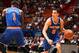 Prigioni makes a positive impact for New York, especially in the pick-and-roll.