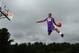 TARRYTOWN, NY - AUGUST 3: Julius Randle #30 of the Los Angeles Lakers poses for a portrait during the 2014 NBA rookie photo shoot on August 3, 2014 at the Madison Square Garden Training Facility in Tarrytown, New York. NOTE TO USER: User expressly acknowl