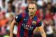 GENEVA, SWITZERLAND - AUGUST 06: Andres Iniesta of FC Barcelona in action during the pre-season friendly match between FC Barcelona and SSC Napoli on August 6, 2014 in Geneva, Switzerland. (Photo by Valerio Pennicino/Getty Images)