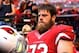 Dec 8, 2013; Phoenix, AZ, USA; Arizona Cardinals offensive tackle Eric Winston against the St. Louis Rams at University of Phoenix Stadium. Mandatory Credit: Mark J. Rebilas-USA TODAY Sports