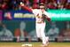 ST LOUIS, MO - OCTOBER 26: Pete Kozma #38 of the St. Louis Cardinals fields a ball against the Boston Red Sox during Game Three of the 2013 World Series at Busch Stadium on October 26, 2013 in St Louis, Missouri. (Photo by Ronald Martinez/Getty Images)