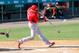 JUPITER, FL - MARCH 1: Stephen Piscotty #91 of the St Louis Cardinals drives in a run against the Miami Marlins in the seventh inning during a spring training game at Roger Dean Stadium on March 1, 2014 in Jupiter, Florida. The Marlins defeated the Cardin