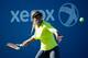 NEW YORK, NY - AUGUST 24: Serena Williams of the United States practices prior to the start of the 2014 U.S. Open at the USTA Billie Jean King National Tennis Center on August 24, 2014 in the Flushing neighborhood of Queens in New York City. (Photo by C