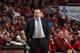 CHICAGO, IL - APRIL 29: Tom Thibodeau of the Chicago Bulls looks on in Game 5 of the Eastern Conference Quarterfinals against the Washington Wizards in the 2014 NBA Playoffs on April 29, 2014 at the United Center in Chicago, Illinois. NOTE TO USER: User e