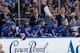 NEW YORK, NY - JUNE 09: Head coach Alain Vigneault of the New York Rangers exhorts his team on the bench against the Los Angeles Kings during Game Three of the 2014 NHL Stanley Cup Final at Madison Square Garden on June 9, 2014 in New York City. (Photo b