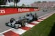 The two Silver Arrows leading the field in Canada, before their mechanical problems.