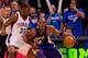 OKLAHOMA CITY - APRIL 30: Kobe Bryant #24 of the Los Angeles Lakers looks to get past Kevin Durant #35 of the Oklahoma City Thunder during Game Six of the Western Conference Quarterfinals of the 2010 NBA Playoffs on April 30, 2010 at the Ford Center in Ok