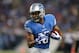 DETROIT, MI - AUGUST 22: Golden Tate #15 of the Detroit Lions runs for a short gain during the first half of the preseason game against the Jacksonville Jaguars at Ford Field on August 22, 2014 in Detroit, Michigan. The Lions defeated the Jaguars 13-12.