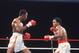 Tommy Hearns (L) and Sugar Ray Leonard (R)
