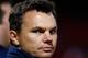 BOSTON, MA - OCTOBER 29: Executive Vice President and General Manager of the Boston Red Sox, Ben Cherington, watches as the team warms up during the team workout Fenway Park on October 29, 2013 in Boston, Massachusetts. (Photo by Jared Wickerham/Getty Im