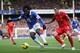 LIVERPOOL, ENGLAND - NOVEMBER 23: Daniel Agger of Liverpool competes with Romelu Lukaku of Everton during the Barclays Premier League match between Everton and Liverpool at Goodison Park on November 23, 2013 in Liverpool, England. (Photo by Clive Brunsk