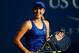 NEW YORK, NY - AUGUST 26: Catherine Bellis of the United States celebrates after defeating Dominika Cibulkova of Slovakia during their women's singles first round match on Day Two of the 2014 US Open at the USTA Billie Jean King National Tennis Center on