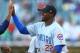 Nov 2, 2013; Surprise, AZ, USA; Chicago Cubs outfielder Jorge Soler against the West during the Fall Stars Game at Surprise Stadium. Mandatory Credit: Mark J. Rebilas-USA TODAY Sports