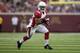 Aug 16, 2014; Minneapolis, MN, USA; Arizona Cardinals running back Andre Ellington (38) rushes against the Minnesota Vikings in the first quarter at TCF Bank Stadium. Mandatory Credit: Bruce Kluckhohn-USA TODAY Sports