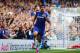 LONDON, ENGLAND - AUGUST 23: Diego Costa of Chelsea celebrates as he scores their first goal during the Barclays Premier League match between Chelsea and Leicester City at Stamford Bridge on August 23, 2014 in London, England. (Photo by Paul Gilham/Gett
