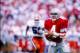Kirk Herbstreit (4) during his quarterbacking days with the Buckeyes.