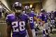 MINNEAPOLIS, MN - NOVEMBER 7: Adrian Peterson #28 of the Minnesota Vikings waits before taking the field against the Washington Redskins on November 7, 2013 at Mall of America Field at the Hubert Humphrey Metrodome in Minneapolis, Minnesota. (Photo by Ada