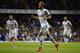 LONDON, ENGLAND - AUGUST 28: Harry Kane of Spurs celebrates scoring their first goal during the UEFA Europa League Qualifying Play-Offs Round Second Leg match between Tottenham Hotspur and AEL Limassol FC on August 28, 2014 in London, United Kingdom. (P