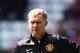 SOUTHAMPTON, ENGLAND - MAY 11: Manchester United interim coach Paul Scholes takes a warm up session before the Barclays Premier League match between Southampton and Manchester United at St Mary's Stadium on May 11, 2014 in Southampton, England. (Photo b
