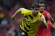 LIVERPOOL, ENGLAND - AUGUST 10: Sokratis Papastathopoulos of Borussia Dortmund during the Pre Season Friendly match between Liverpool and Borussia Dortmund at Anfield on August 10, 2014 in Liverpool, England. (Photo by Clint Hughes/Getty Images)