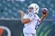 CINCINNATI, OH - AUGUST 28: Andrew Luck #12 of the Indianapolis Colts warms up prior to the start of the game against the Cincinnati Bengals at Paul Brown Stadium on August 28, 2014 in Cincinnati, Ohio. (Photo by Andy Lyons/Getty Images)