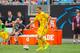 CHARLOTTE, NC - AUGUST 02: Lucas Leiva #21 of Liverpool controls the ball during first half action against A.C. Milan in the Guinness International Champions Cup at Bank of America Stadium on August 2, 2014 in Charlotte, North Carolina. Liverpool defeated