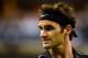 NEW YORK, NY - AUGUST 29: Roger Federer of Switzerland looks on against Sam Groth of Australia during their men's singles second round match on Day Five of the 2014 US Open at the USTA Billie Jean King National Tennis Center on August 29, 2014 in the Flu