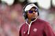 COLUMBIA, SC - AUGUST 28: Head coach Kevin Sumlin of the Texas A&M Aggies watches his team play against the South Carolina Gamecocks during their game at Williams-Brice Stadium on August 28, 2014 in Columbia, South Carolina. (Photo by Grant Halverson/Gett