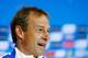 SALVADOR, BRAZIL - JUNE 30: Head coach Jurgen Klinsmann of the United States speaks to the media during a press conference at Arena Fonte Nova on June 30, 2014 in Salvador, Brazil. (Photo by Kevin C. Cox/Getty Images)
