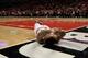 CHICAGO, IL - APRIL 28: Derrick Rose #1 of the Chicago Bulls lays on the floor aftrer suffering an injury against the Philadelphia 76ers in Game One of the Eastern Conference Quarterfinals during the 2012 NBA Playoffs at the United Center on April 28, 20