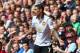 BURNLEY, ENGLAND - AUGUST 30: Angel di Maria of Manchester United reacts after being fouled during the Barclays Premier League match between Burnley and Manchester United at Turf Moor on August 30, 2014 in Burnley, England. (Photo by Clive Brunskill/Get
