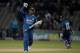 BIRMINGHAM, ENGLAND - JUNE 03: Sri Lanka captain Angelo Mathews celebrates winning the Royal London One Day International match between England and Sri Lanka at Edgbaston on June 3, 2014 in Birmingham, England. (Photo by Gareth Copley/Getty Images)