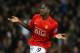 Welbeck celebrates his debut goal for United.