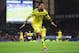 LIVERPOOL, ENGLAND - AUGUST 30: Diego Costa of Chelsea celebrates scoring his team's sixth goal during the Barclays Premier League match between Everton and Chelsea at Goodison Park on August 30, 2014 in Liverpool, England. (Photo by Laurence Griffiths/