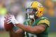 GREEN BAY, WI - AUGUST 22: Randall Cobb #18 of the Green Bay Packers participates in warm-ups before a preseason game against the Oakland Raiders at Lambeau Field on August 22, 2014 in Green Bay, Wisconsin. (Photo by Jonathan Daniel/Getty Images)