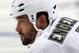 PHILADELPHIA, PA - MARCH 15: Deryk Engelland #5 of the Pittsburgh Penguins looks on during warmups prior to his game against the Philadelphia Flyers on March 15, 2014 at the Wells Fargo Center in Philadelphia, Pennsylvania. (Photo by Len Redkoles/NHLI vi