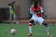 MONACO - AUGUST 30: Geoffrey Kondogbia of Monaco in action during the French Ligue 1 match between AS Monaco FC and LOSC Lille at Louis II Stadium on August 30, 2014 in Monaco, Monaco. (Photo by Kaz Photography/Getty Images)