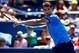 NEW YORK, NY - AUGUST 29: Grigor Dimitrov of Bulgaria returns a shot to Dudi Sela of Israel during their men's singles second round match on Day Five of the 2014 US Open at the USTA Billie Jean King National Tennis Center on August 29, 2014 in the Flushi